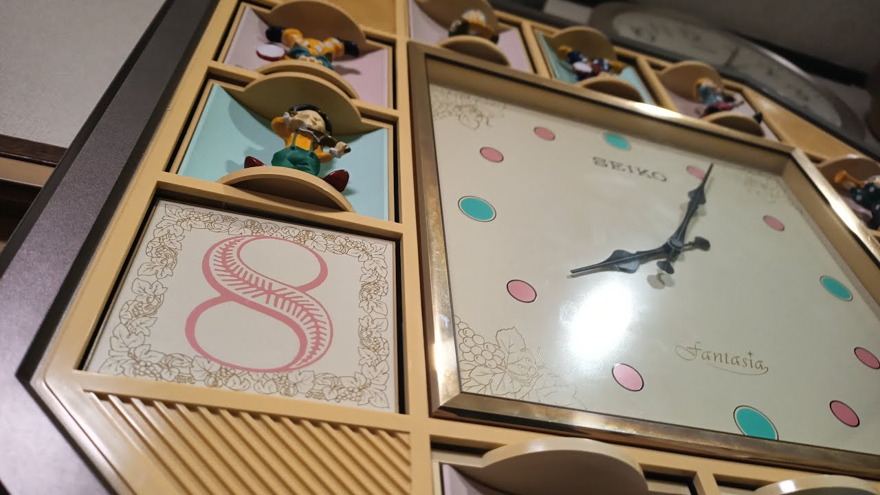 （初代）セイコー ファンタジア  RE501B 　からくり時計