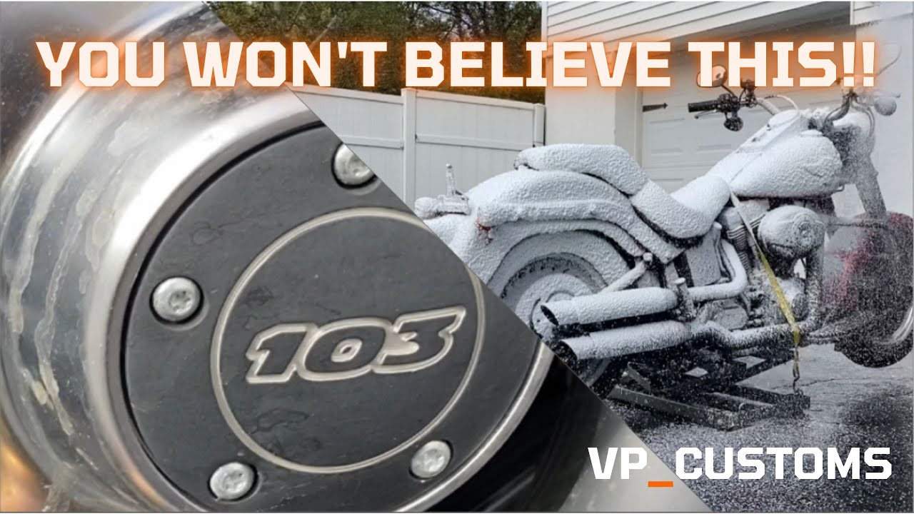 HARLEY FATBOY LO FULL DETAIL! SATISFYING TRANSFORMATION!