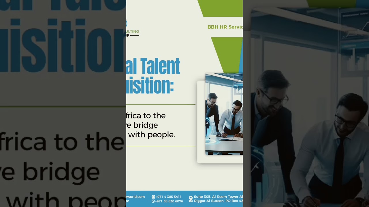 🚀 Ready to take your career global?At BBH HR, we connect talent with employers across the Gulf.