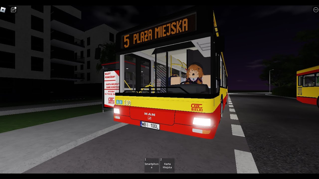 Roblox:KZK Bielki - MAN NL263 ex.Unibuss Oslo 