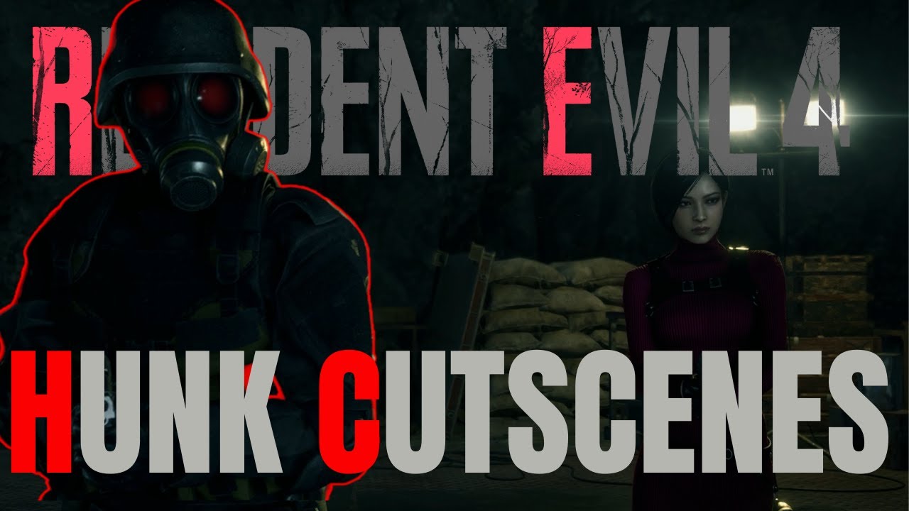 Resident Evil 4 Remake Hunk Best Cutscenes YouTube Resident evil 4 remake hunk best cutscenes youtube