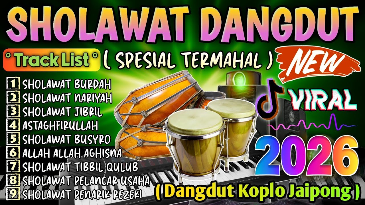 KUMPULAN SHOLAWAT MERDU TERMAHAL 2026 SPESIAL RAMADHAN SHOLAWAT JIBRIL PENARIK REZEKI PALING DAHSYAT