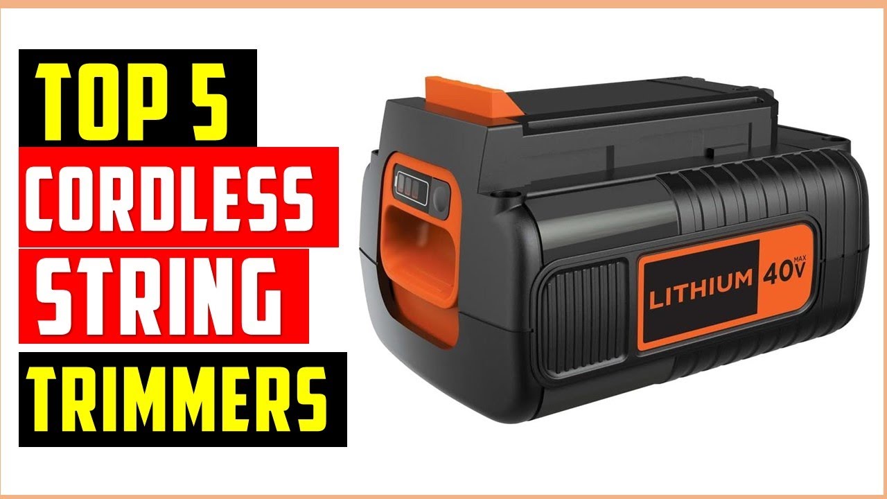 Best Cordless String Trimmers of 2025 | Top 5 Best Budget-Friendly ...
