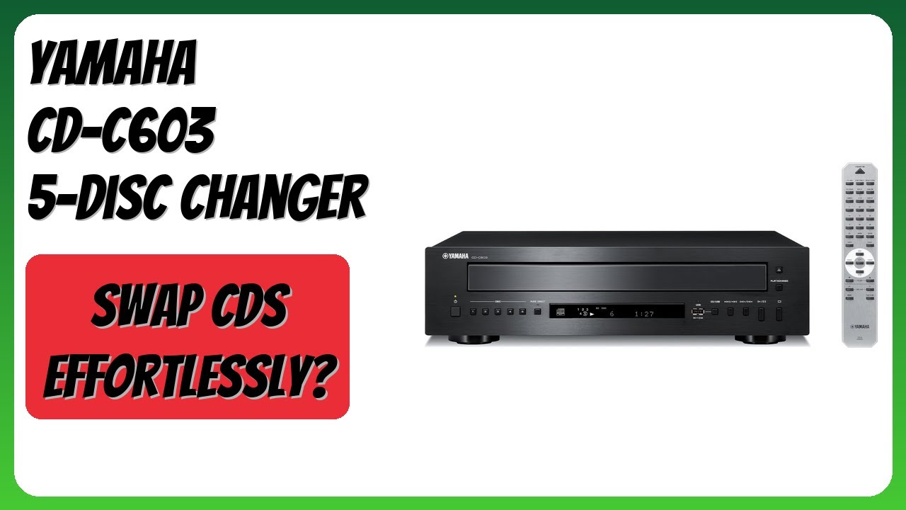 REVIEW (2026): Yamaha CD-C603 5-Disc Changer. Features