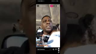 Boosie LIVE jamming to unreleased album & "One of them days"