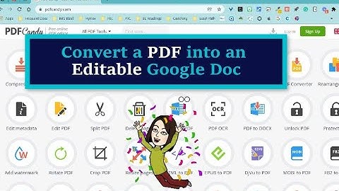 Convert PDFs to Editable Google Docs