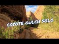 Hurricane Wash to Coyote Gulch Solo