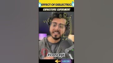 Effect of Dielectric || #scienceexperiment #shorts #shortsfeed #examaar