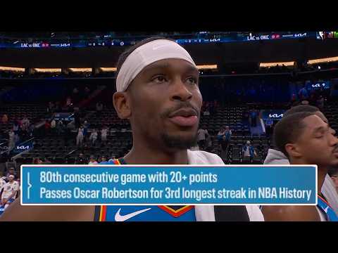 SGA Is On a HISTORIC Tear to Start the Season 🔥