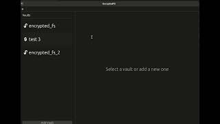 GUI for rencfs