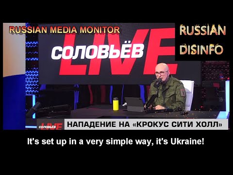 Sergey Karnaukhov falsely accuses Ukraine, US and Britain of Crocus City Hall attack