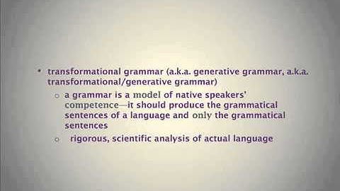 70  Prescriptive vs descriptive Grammar