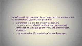 70  Prescriptive vs descriptive Grammar