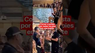 Metió LOS PIES a la FUENTE DE TREVI 😱🦶
