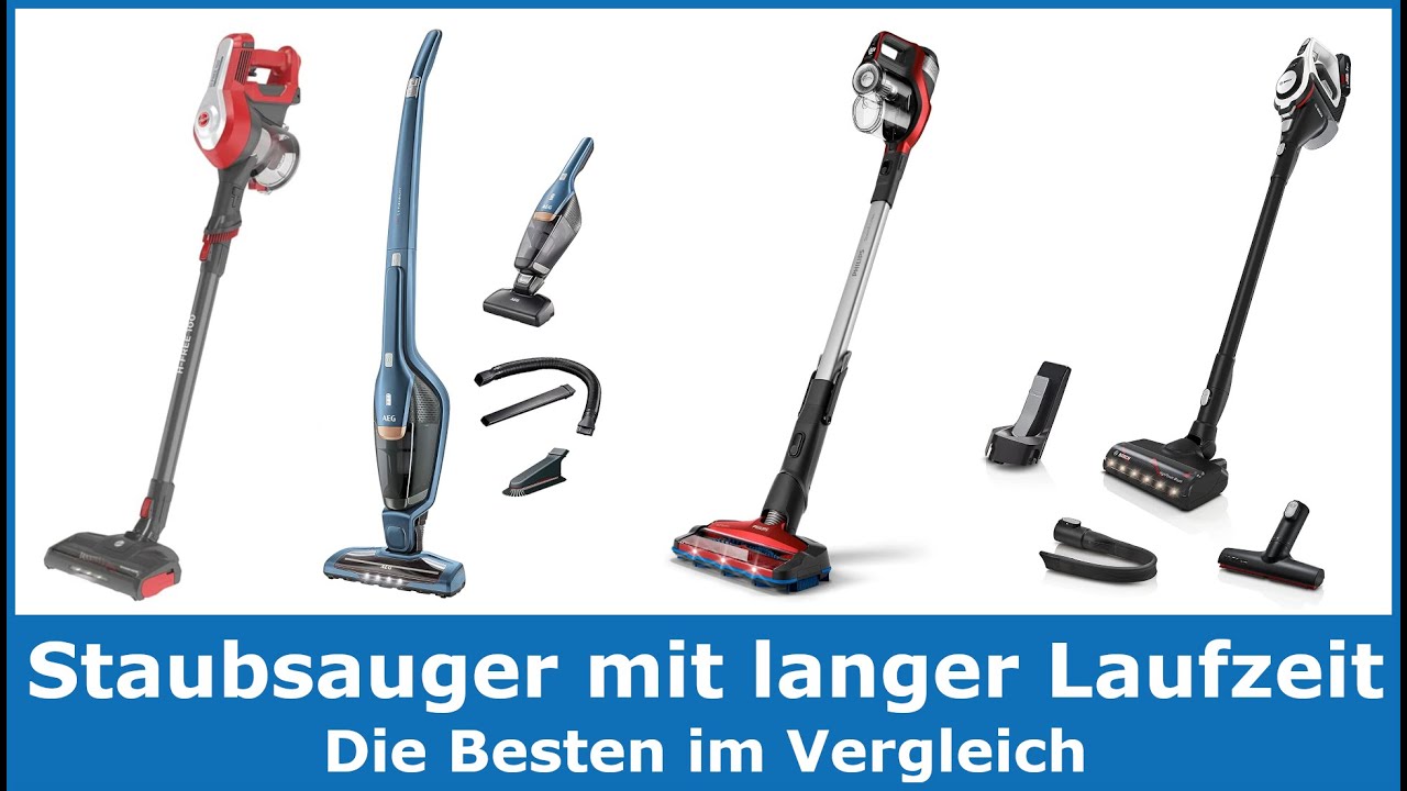 🥇 Vergleich - langer Laufzeit mit Akku-Staubsauger (TOP Philips, Testsieger Tineco) 5) 2023 (Bosch, YouTube