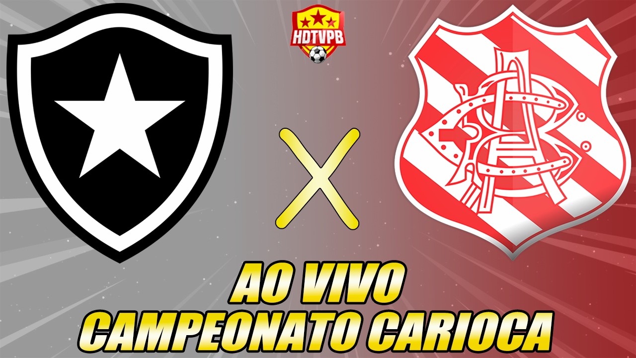 BOTAFOGO X BANGU AO VIVO CAMPEONATO CARIOCA - NARRAÇÃO