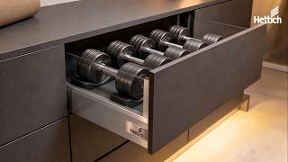 Hettich ArciTech Linear Drawer System