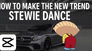 How To Make The New Trend, Stewie Dance With Cars Using Capcut