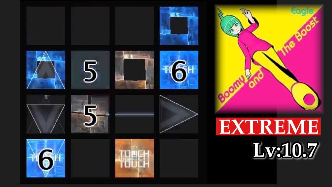 【jubeat】Boomy and The Boost(EXT) 譜面確認【from beatmaniaIIDX】