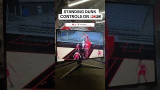 NBA 2K25 Standing Dunk Controls How to Dunk from Post Ups #nba2k25 #2k25 #2k