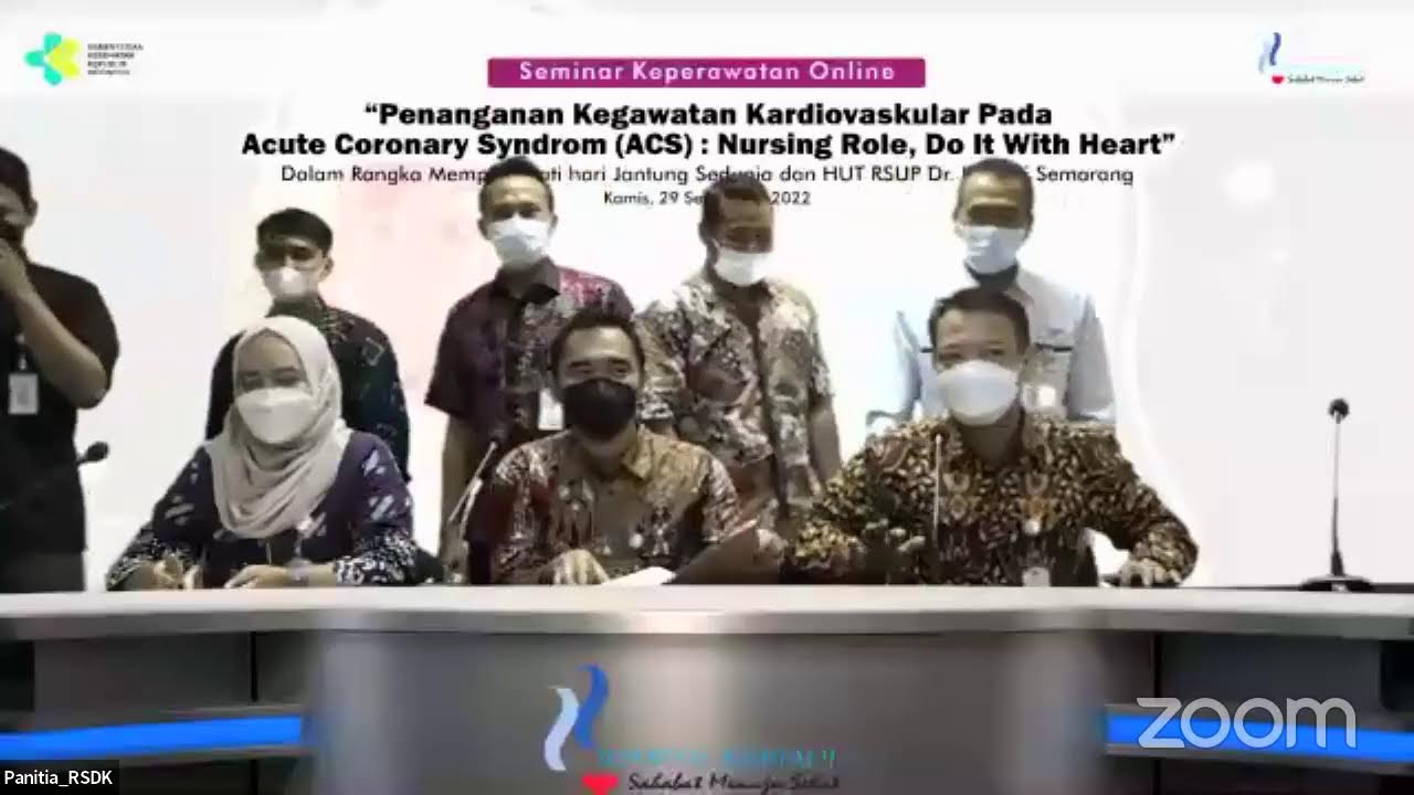 Seminar Keperawatan Online Penanganan Kegawatan Kardiovaskuler pada Acute Coronary Syndrome (ACS)