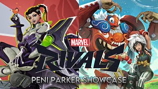 Peni Parker all skins showcase (4k) - Marvel Rivals
