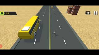 Bicycle Rider Traffic Race 17 game screenshot 1