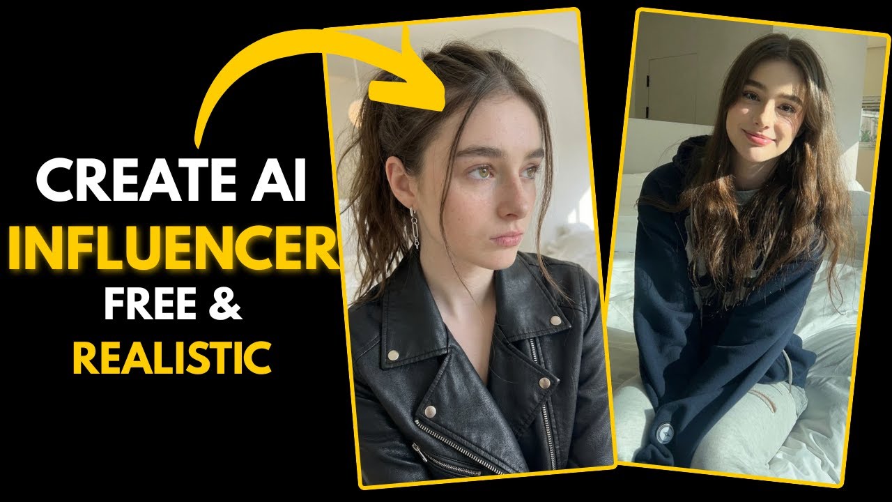 Create a REALISTIC AI Influencer for FREE (Step-by-Step Tutorial) - YouTube