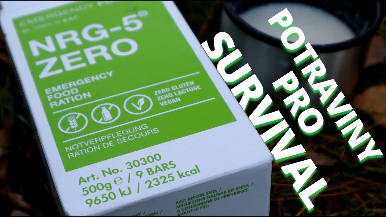 Problematika POTRAVIN při PŘEŽITÍ (Outdoor, Preppers, Survival food)