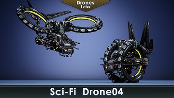 Preview: Sci-Fi Drone 04