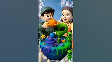 Squid Game AI eating colorful alien slime ASMR #squidgame #squidgame2 #ai #asmr