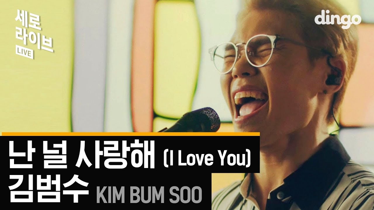 김범수 - 난 널 사랑해 (Kim Bumsoo - I love you)[세로라이브]