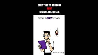 When You Crack Your Neck Animation Meme