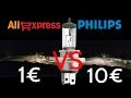 Test aliexpress 1 vs philips 10 comparatif ampoules