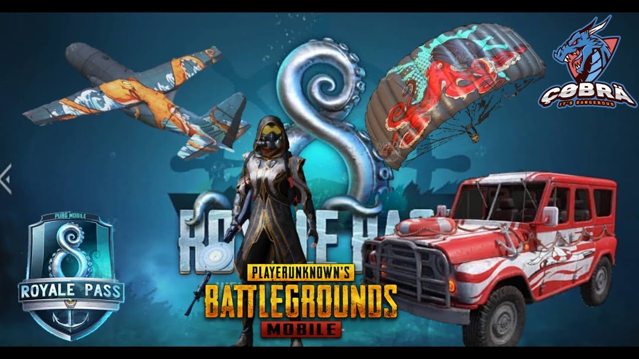 PUBG Mobile Royal Pass Season 8 Leaks l COBRA Gaming