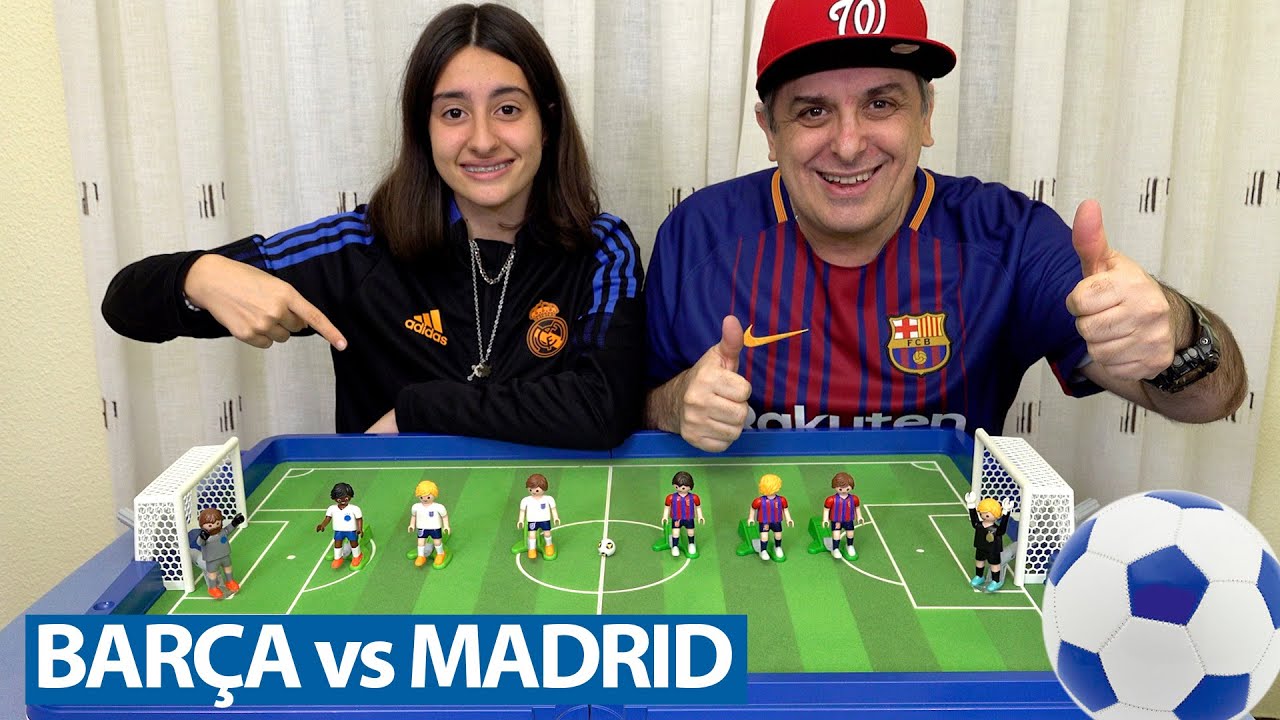 Subbuteo - FC Barcelona vs Real Madrid - botiga, El Clásico…