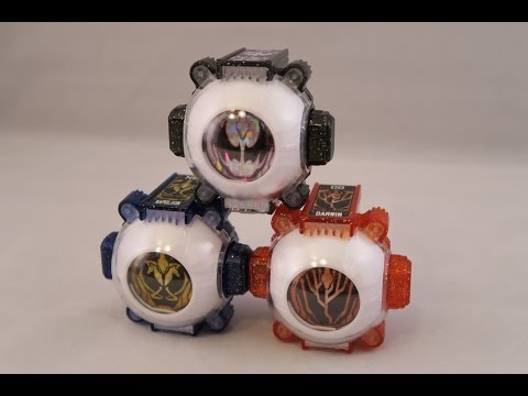 DX Dark Ghost/Napoleon/Darwin Eyecon Set Review (Kamen Rider Ghost)