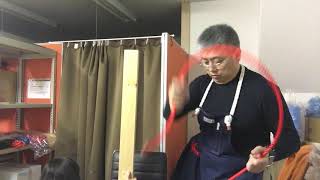 レスキュー用レンジャーロープの硬さについて⑷硬打ちロープの結索フィールbyアカジカ代表kano-sun