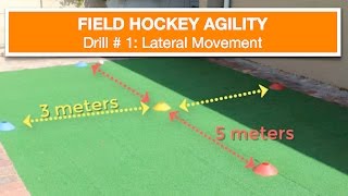 Field Hockey Agility Drill #1 [Lateral Movement]