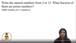 Class 6 NCERT Maths | Ch 7: Fractions| Ex 7.1 Q8 Solution screenshot 5