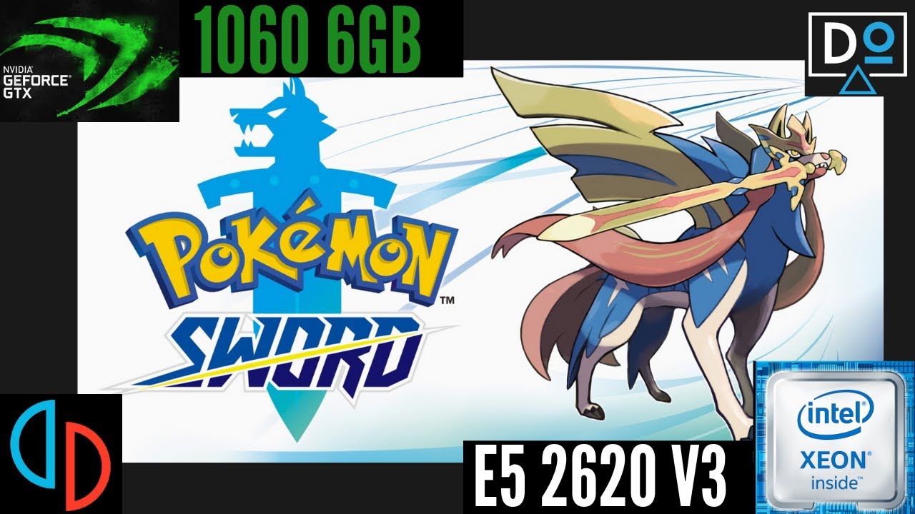 ポケットモンスター ソード Xeon e5 2620 v3 + gtx 1060 | Pokemon sword | Yuzu ( emulador de