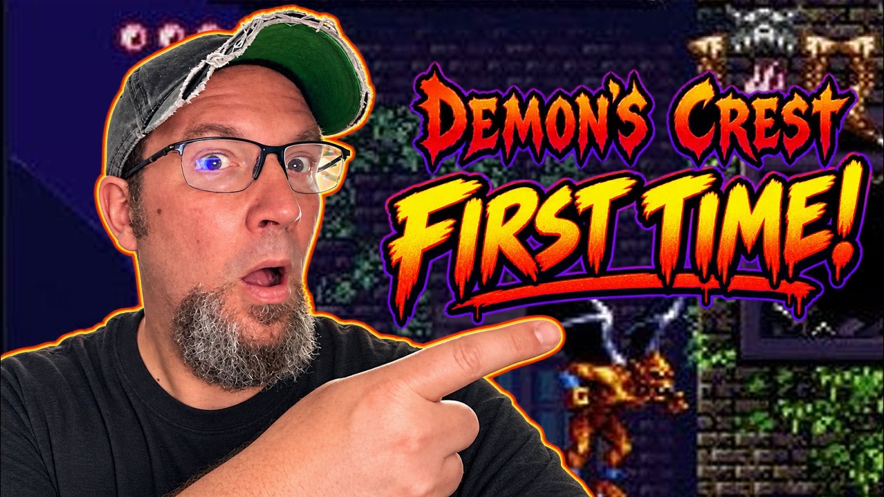 Live thumbnail for Is Demon's Crest the SNES's Darkest Hidden Gem? 👹 | First Playthrough LIVE