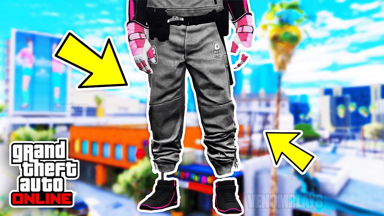 GTA 5 GREY JOGGERS GLITCH HOW TO GET WHITE JOGGERS GTA 5 CLOTHING