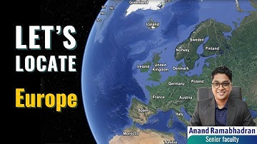 Map of Europe for UPSC Prelims