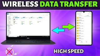 How To Transfer Files From Mobile To Laptop Without Usb Cable