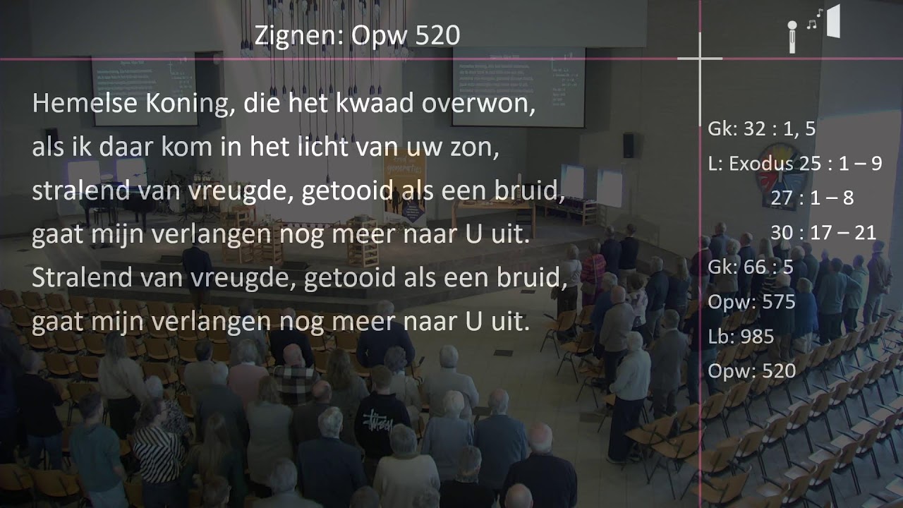 NGK Bergentheim, Middagdienst 1 maart 2025, Ds Edgar Kramer