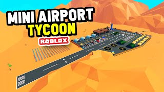 Building a DESERT AIRPORT in Roblox