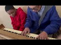 Mr. Amado playing, “Linus and Lucy”