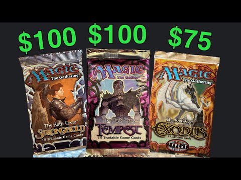 Opening the Tempest Block from 1997 - YouTube