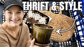 I Only Came to Donate… Fall Thrifting at Goodwill + Styling My Finds